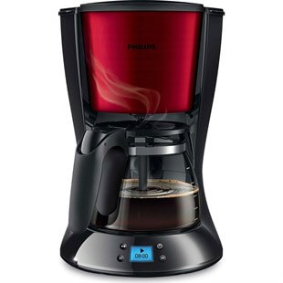 Philips HD7459/61 Kırmızı Filtre Kahve Makinesi